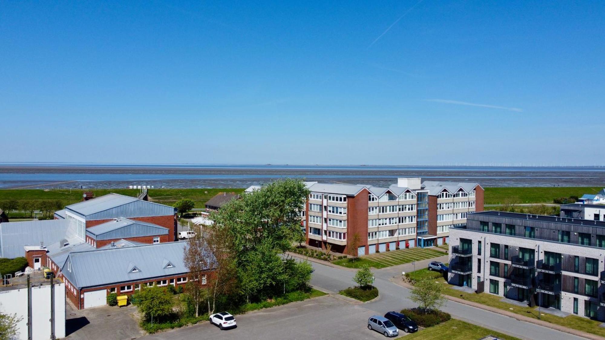 Apartment Meerflair Mit Balkon Nordstrand Exterior foto